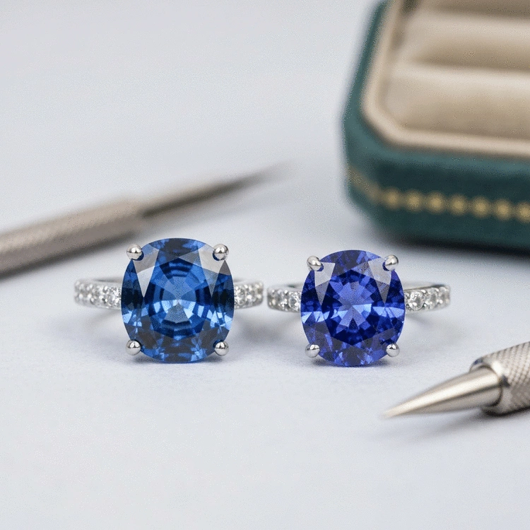 Sapphire or Tanzanite for Engagement?