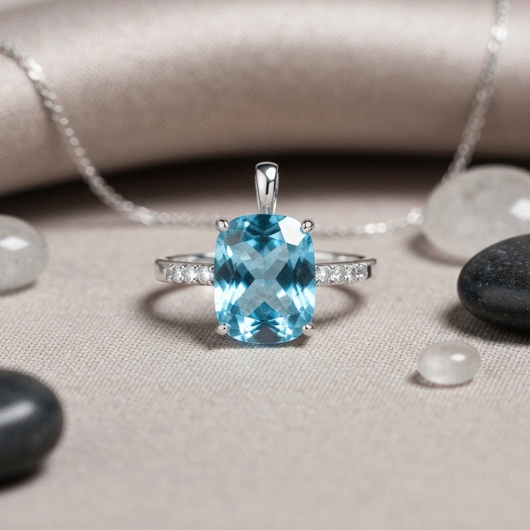 tips for maintaining the shine of aquamarine jewelry