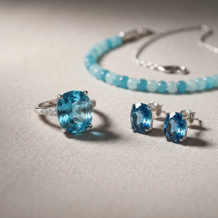 Cancer's Blue Gemstone Jewelry Guide