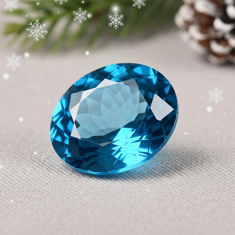 December's Blue Topaz and Zodiac