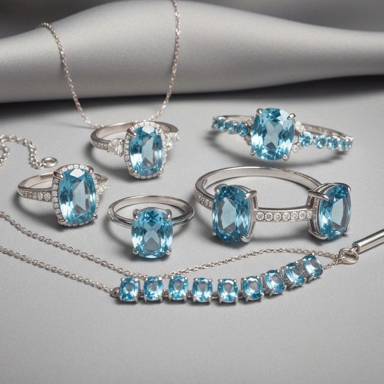 Aquarius Birthstone Jewelry Inspirations