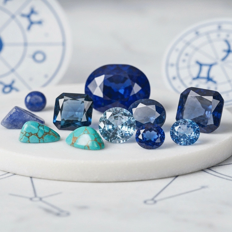 Blue Gemstones for Your Zodiac