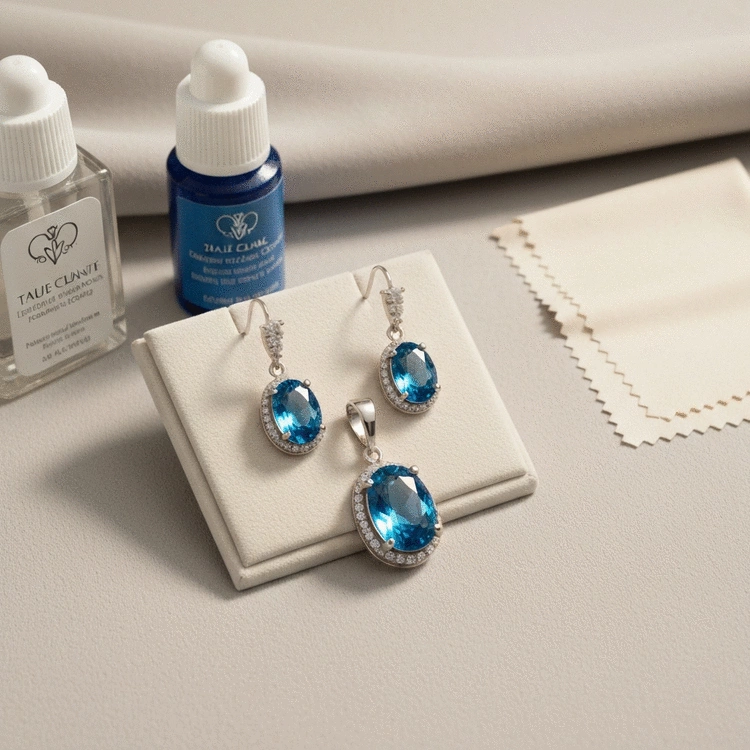 Protecting Blue Gemstone Jewelry