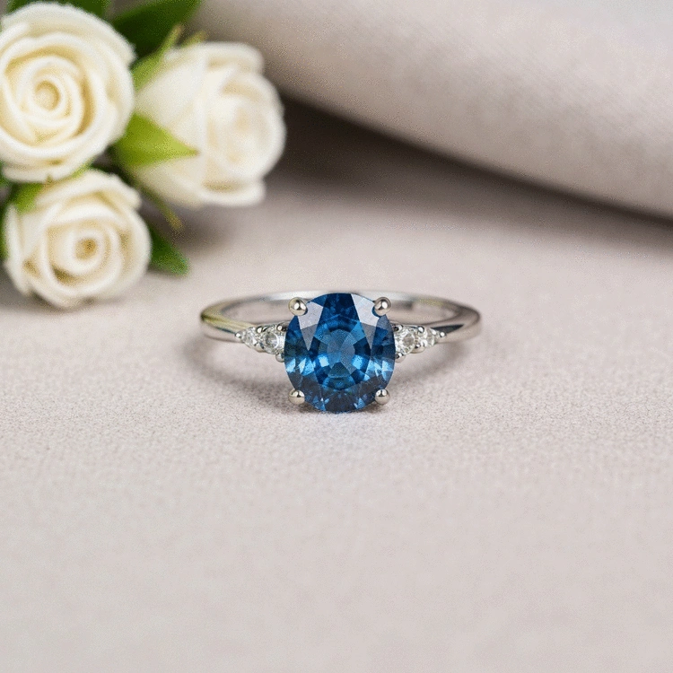 Buying Blue Gemstone Engagement Rings