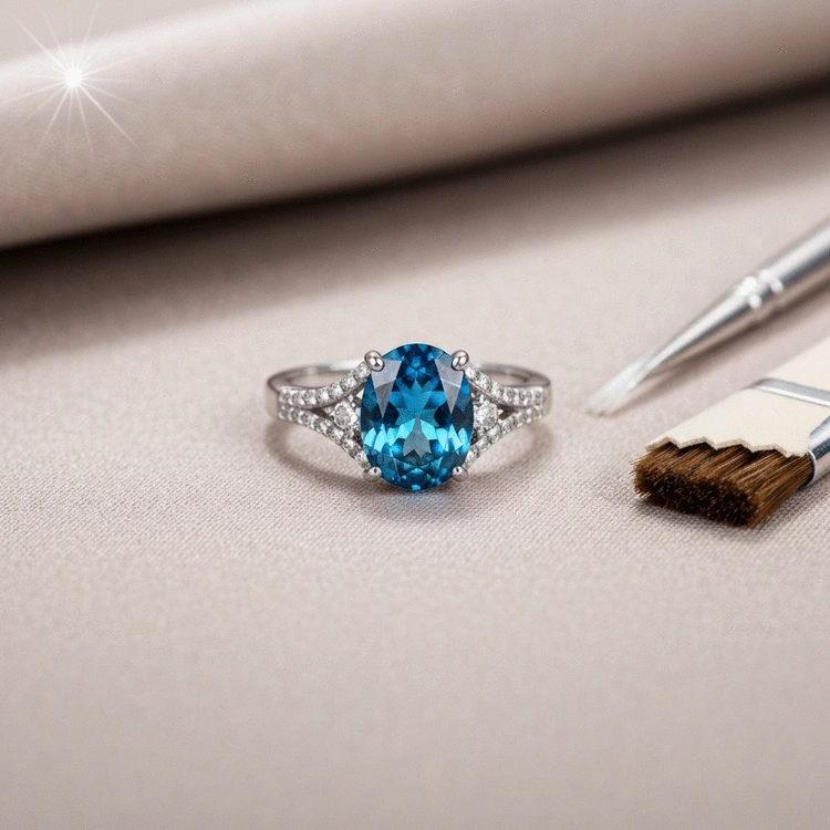 Caring for Blue Gemstone Rings